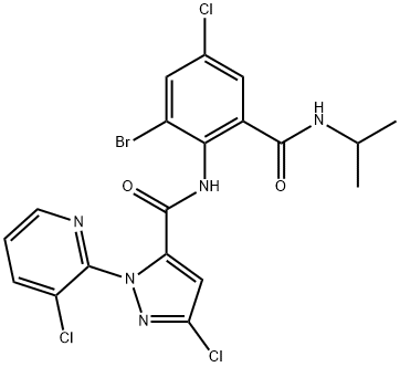 C19H15BrCl3N5O2 结构式