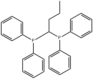 1,1-bis(diphenylphosphino)butane 结构式