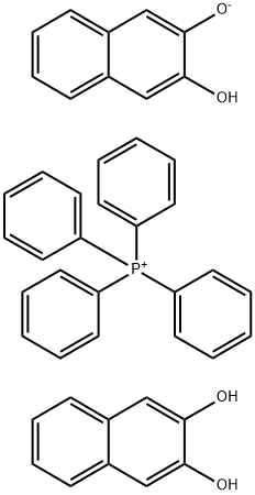 Tetraphenylphosphonium 2,3- dihydroxynaphthalene addtives 结构式