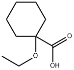 Cyclohexanecarboxylic acid, 1-ethoxy- 结构式