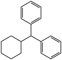 Benzene, 1,1'-(cyclohexylmethylene)bis- 结构式