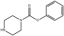 N-苯氧羰基哌嗪 结构式