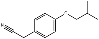 Benzeneacetonitrile, 4-(2-methylpropoxy)- 结构式