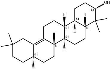 Α-香树素 结构式
