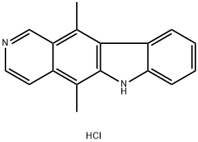 玫瑰树碱盐酸盐 结构式