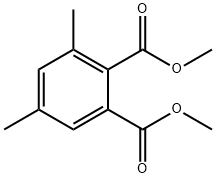 1,2-Benzenedicarboxylic acid, 3,5-dimethyl-, 1,2-dimethyl ester 结构式