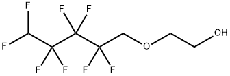 1,1,5-trihydroperfluoropentyl 2-hydroxyethyl ether 结构式
