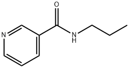 N-丙基烟酰胺 结构式