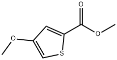 2-Thiophenecarboxylic acid, 4-methoxy-, methyl ester 结构式