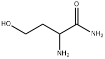 Butanamide, 2-amino-4-hydroxy- 结构式