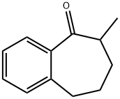 6-甲基-6,7,8,9-四氢-5H-苯并[7]环-5-酮 结构式