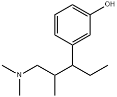 (±)-3-(1-(dimethylamino)-2-methylpentan-3-yl)phenol 结构式