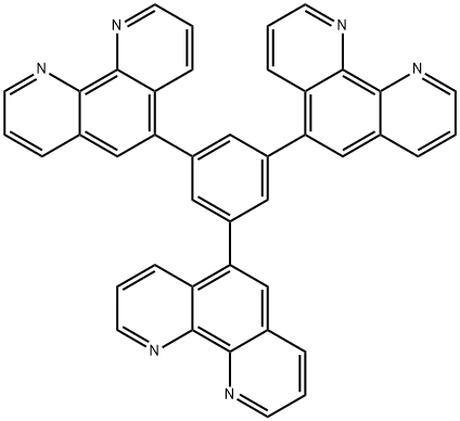 1,3,5-三(1,10-菲啰啉基)苯 结构式