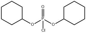 Phosphorochloridic acid, dicyclohexyl ester 结构式