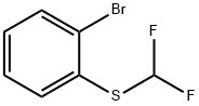 (2-bromophenyl)(difluoromethyl)sulfane 结构式