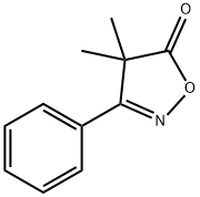 5(4H)-Isoxazolone, 4,4-dimethyl-3-phenyl- 结构式