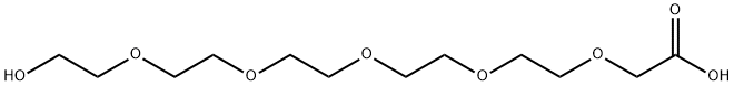 HO-PEG5-CH2COOtBu 结构式