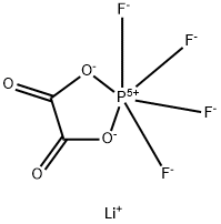 四氟草酸磷酸锂 结构式