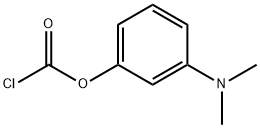 Carbonochloridic acid, 3-(dimethylamino)phenyl ester 结构式