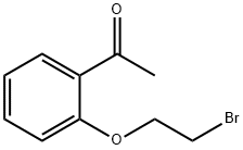 1-[2-(2-溴乙氧基)苯基]乙-1-酮 结构式