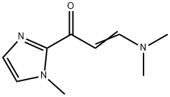 2-Propen-1-one, 3-(dimethylamino)-1-(1-methyl-1H-imidazol-2-yl)- 结构式