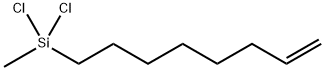 dichloromethyl(oct-7-enyl)silane 结构式