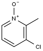 2-甲基-3-氯吡啶氮氧化物 结构式