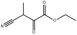 3-氰基-3-甲基-2-氧代丙酸乙酯 结构式