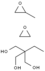 1,1,1-三羟甲基丙烷聚氧乙烯聚氧丙烯醚 结构式