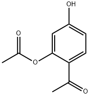 1-[2-(Acetyloxy)-4-hydroxyphenyl]ethanone 结构式