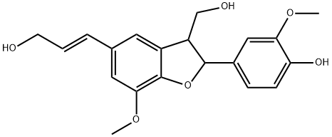 Dehydrodiconiferyl alcohol 结构式