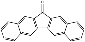 12H-二苯并[B,H]芴-12-酮 结构式