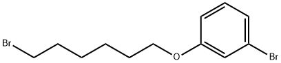 Benzene, 1-bromo-3-[(6-bromohexyl)oxy]- 结构式