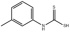 Carbamodithioic acid, (3-methylphenyl)- (9CI) 结构式