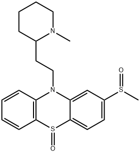 硫利达嗪杂质D (EP) 结构式