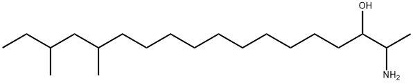 3-Octadecanol, 2-amino-14,16-dimethyl- 结构式