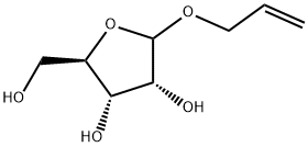 D-Ribofuranoside, 2-propen-1-yl 结构式