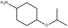 4-异丙氧基环己烷-1-胺 结构式