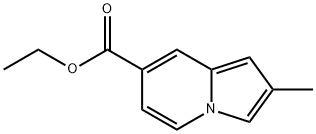 7-Indolizinecarboxylic acid, 2-methyl-, ethyl ester