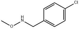 (4-氯苯基)甲基](甲氧基)胺 结构式