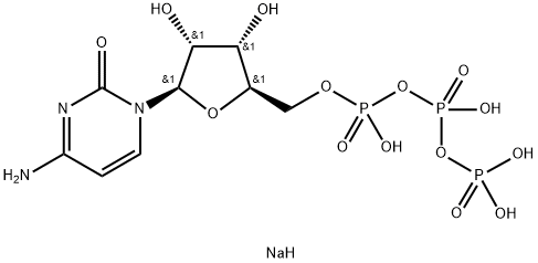 胞磷胆碱钠杂质3 (三钠盐) 结构式