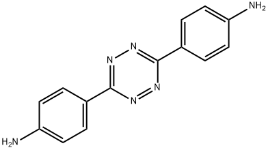 4,4'-(1,2,4,5-Tetrazine-3,6-diyl)dianiline 结构式