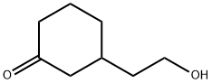 Cyclohexanone, 3-(2-hydroxyethyl)- 结构式