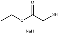 Acetic acid, 2-mercapto-, ethyl ester, sodium salt (1:1) 结构式