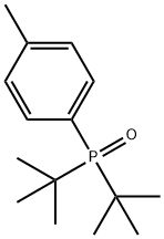 Di-tert-butyl-p-tolylphosphine oxide 结构式