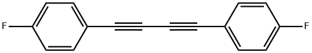 Benzene, 1,1'-(1,3-butadiyne-1,4-diyl)bis[4-fluoro- 结构式