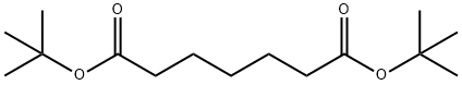 Heptanedioic acid, 1,7-bis(1,1-dimethylethyl) ester 结构式