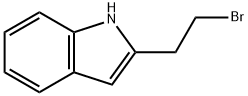 2-(2-溴乙基)-1H-吲哚 结构式