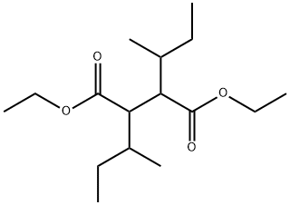 2,3-二仲丁二酸二乙酯 结构式