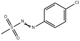 Diazene, 1-(4-chlorophenyl)-2-(methylsulfonyl)- 结构式